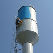 очистка водонапорной башни