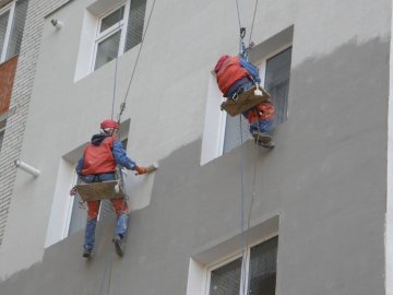 Покраска фасада