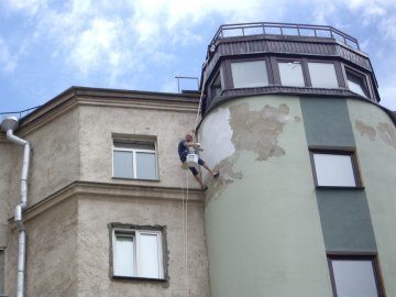 реставрация фасада бревенчатого дома