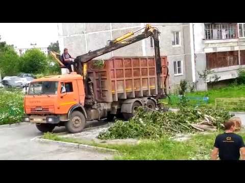 Вывоз порубочных остатков в Екатеринбурге и области