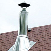 Герметизация трубы на крыше от дождя предотвращает протечки