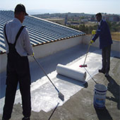 Гидроизоляция рабочих швов плоской крыши