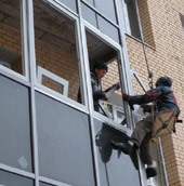 Замена балконного остекления
