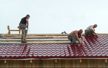 ремонт стыков крыши