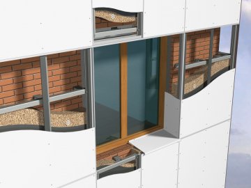 отделка фасада деревянного дома панелями