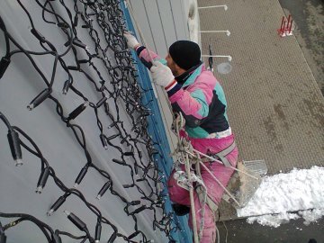 Подсветка частных домов