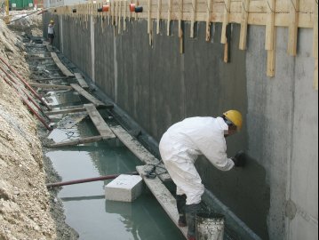 ремонт гидроизоляции фундаментов